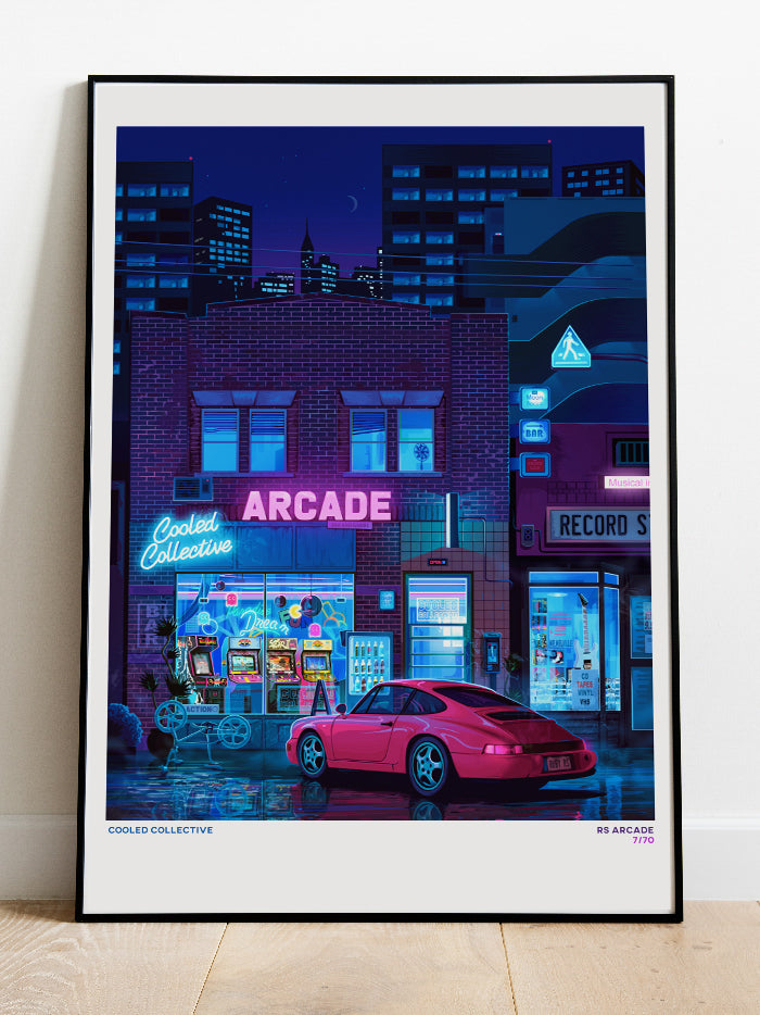 Retro #3 RS Arcade Poster (Limited)