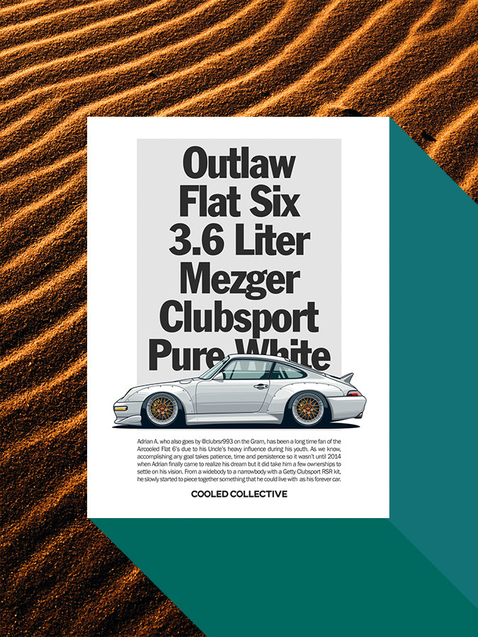 ClubRSR 993 Spec Poster