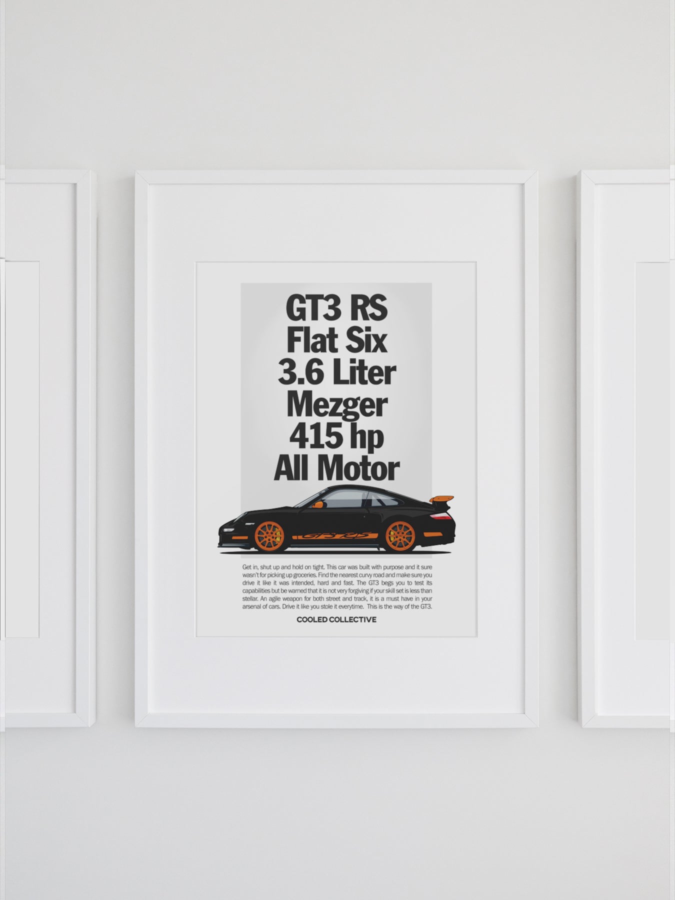 GT3 RS Spec Poster