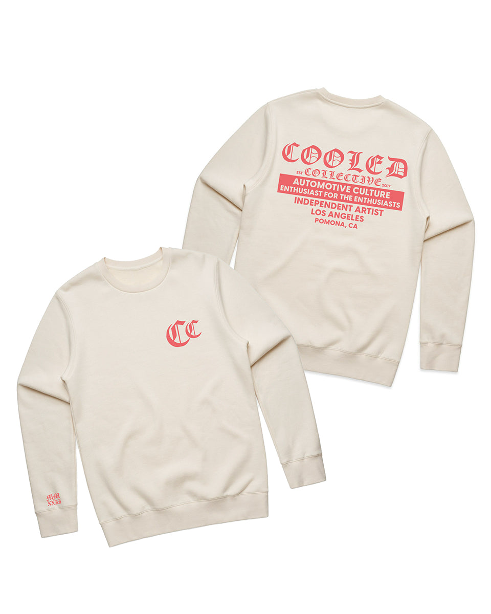Cooled Collective Old English Crewneck