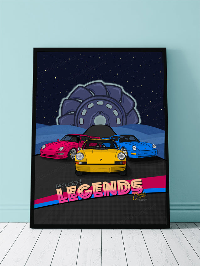 Aircooled Legends Poster 18x24"