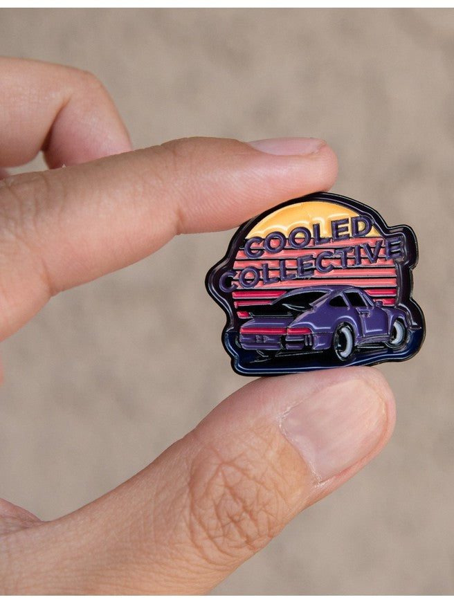 Retro Vibes Sunset Cooled Collective Pin