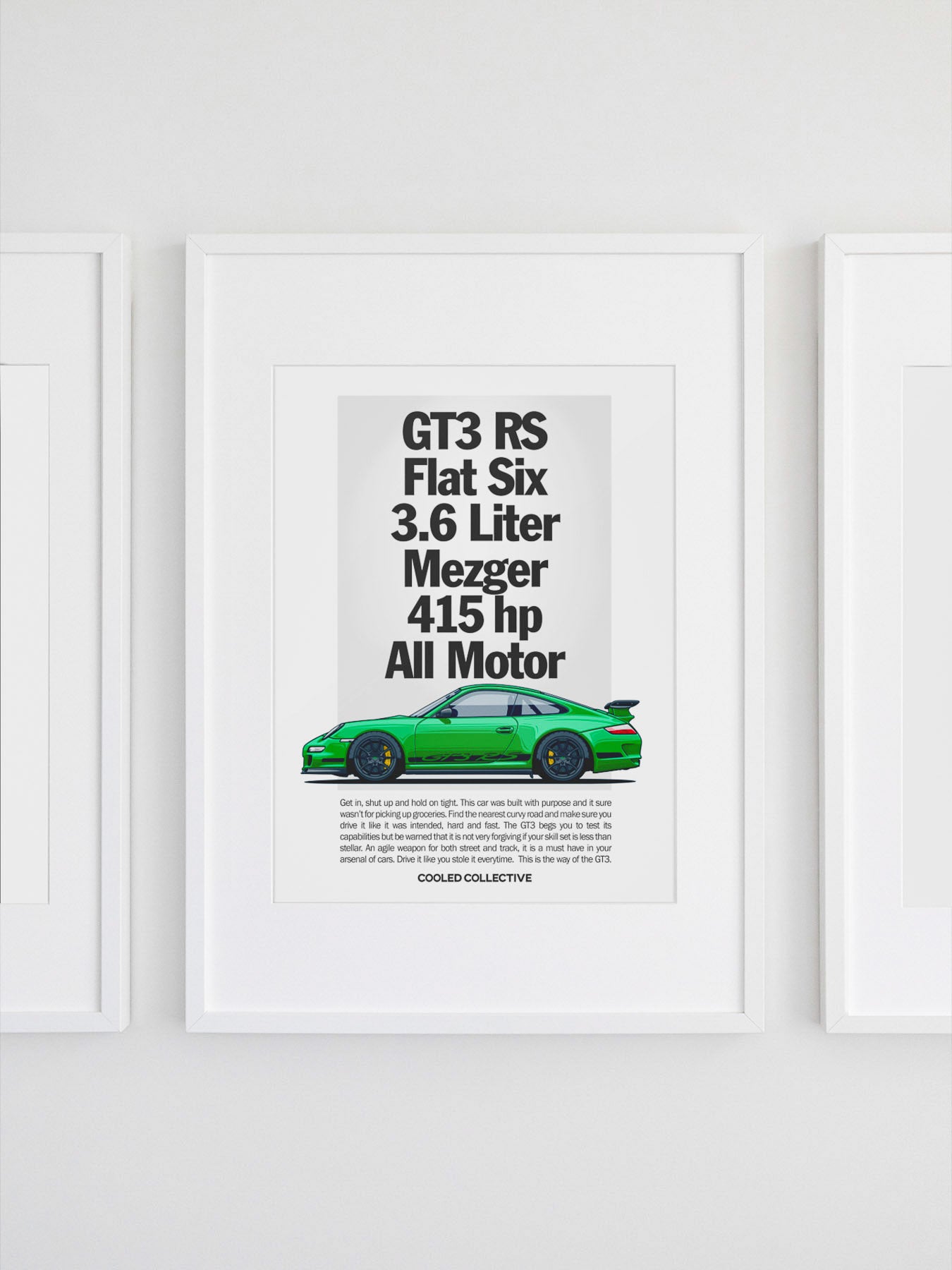 GT3 RS Spec Poster – cooled.collective