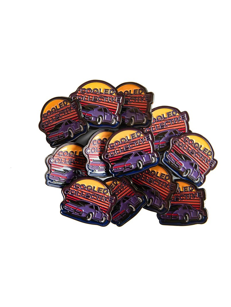 Retro Vibes Sunset Cooled Collective Pin