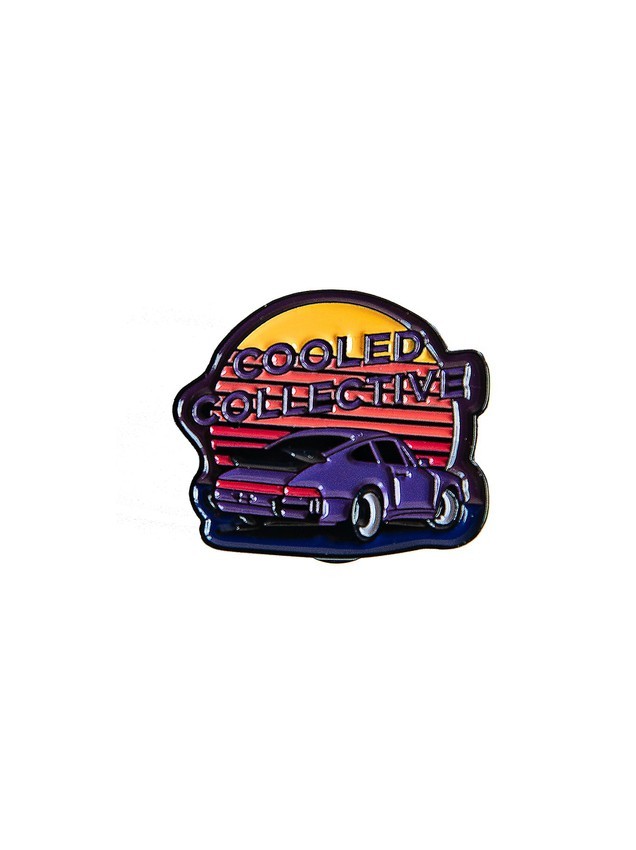 Retro Vibes Sunset Cooled Collective Pin