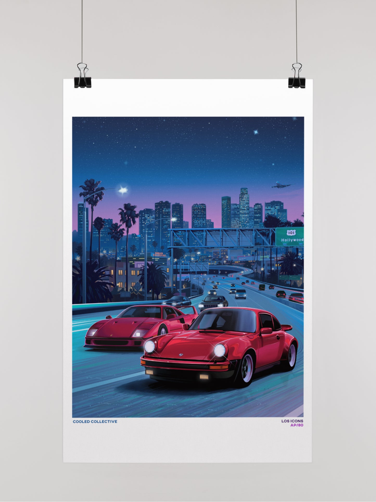 Retro #4 Los Icons Poster (Limited)