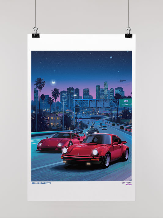 Retro #4 Los Icons Poster (Limited)