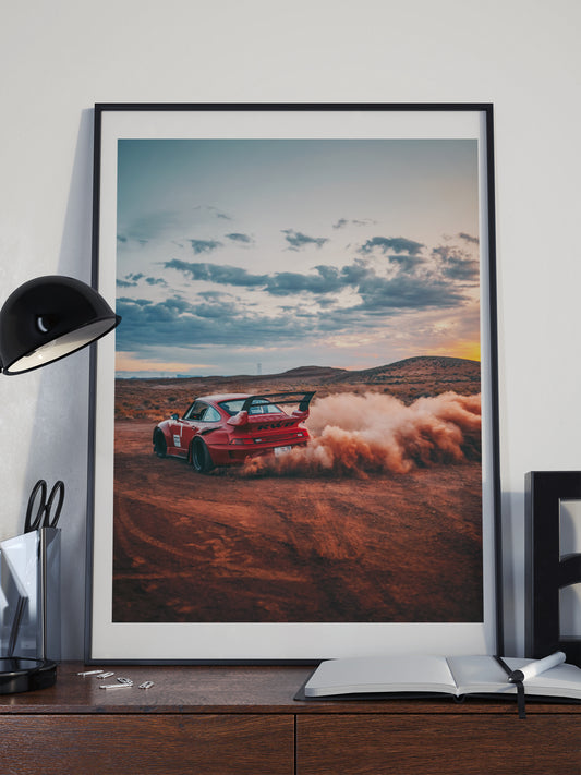 #041 Signature Series Limited Poster - "Rough Roads"