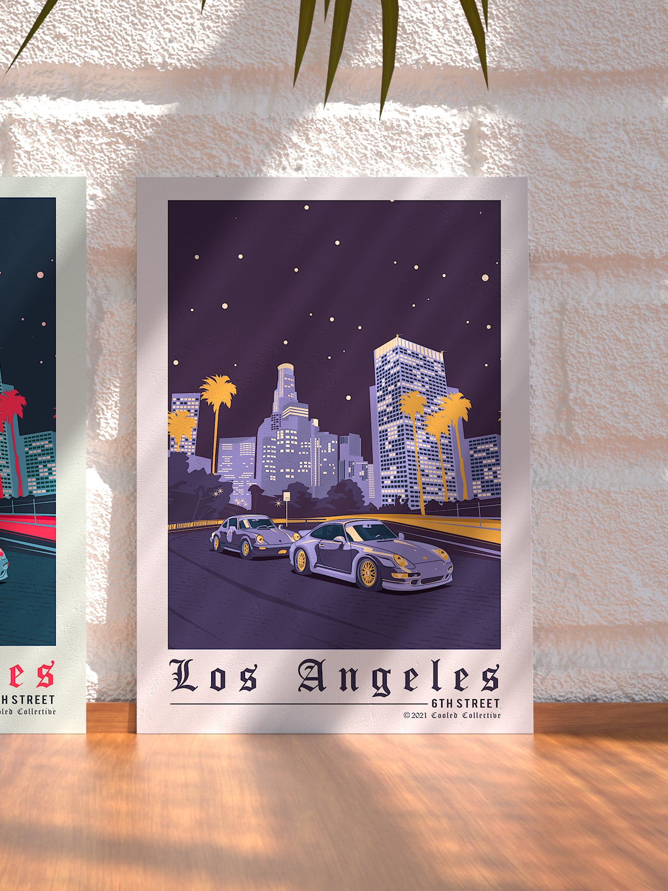 City of Los Angeles - Aircooled 6th St Poster