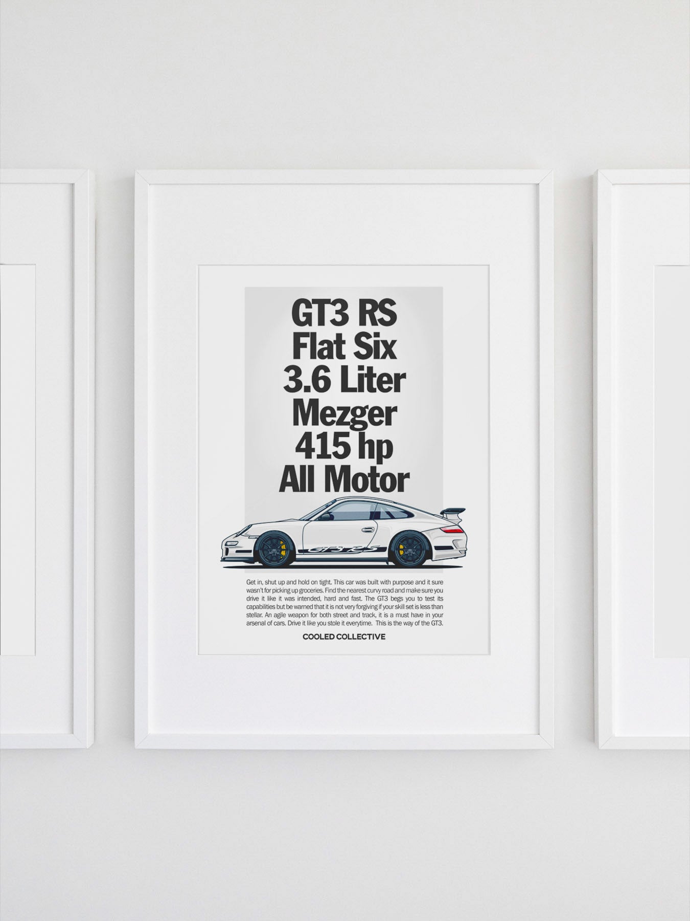 GT3 RS Spec Poster